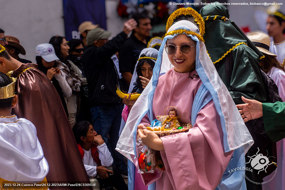 Navidad: Pase del Niño Viajero, Cuenca - Ecuador, 2023